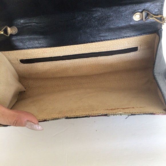 DIOR VINTAGE SNAKESKIN BAG - Picture 10 of 16